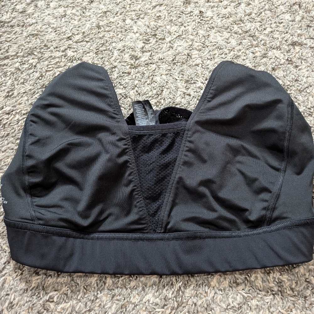 Savage X Fenty Black Mesh Panel Athletic Exercise Workout Sports Bra 2X - Picture 6 of 9
